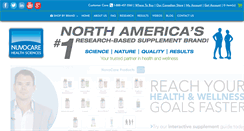 Desktop Screenshot of nuvocare.us